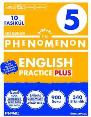 Fenomen 5 The Phenomenon English Practice Plus Fenomen Yayınları kitap kapağı