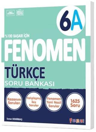 Fenomen 6 Türkçe A Soru Bankası - Soner Demirtaş kitap kapağı
