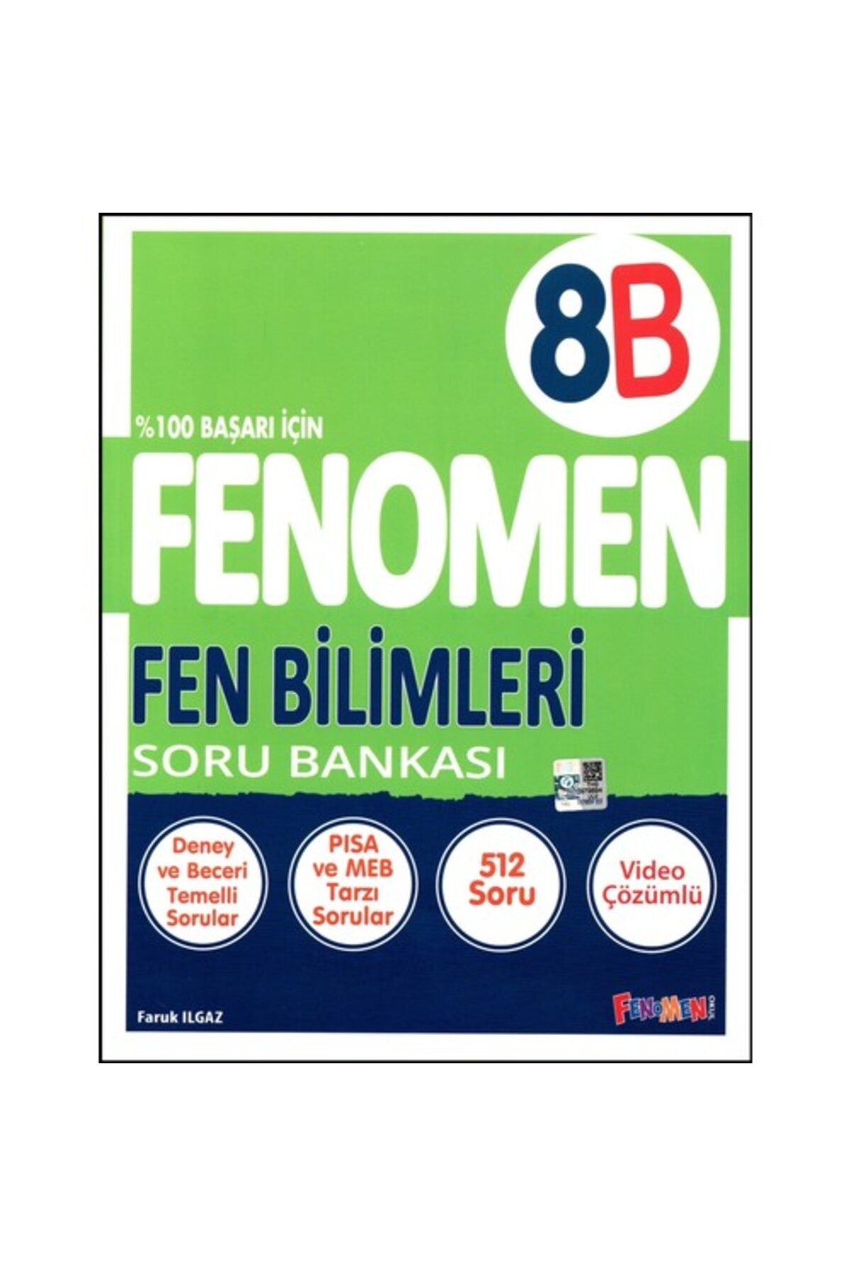Fenomen 8.Sınıf Lgs Yeni Baskı Fen Bilimleri - B Soru Bankası - Fnm kitap kapağı