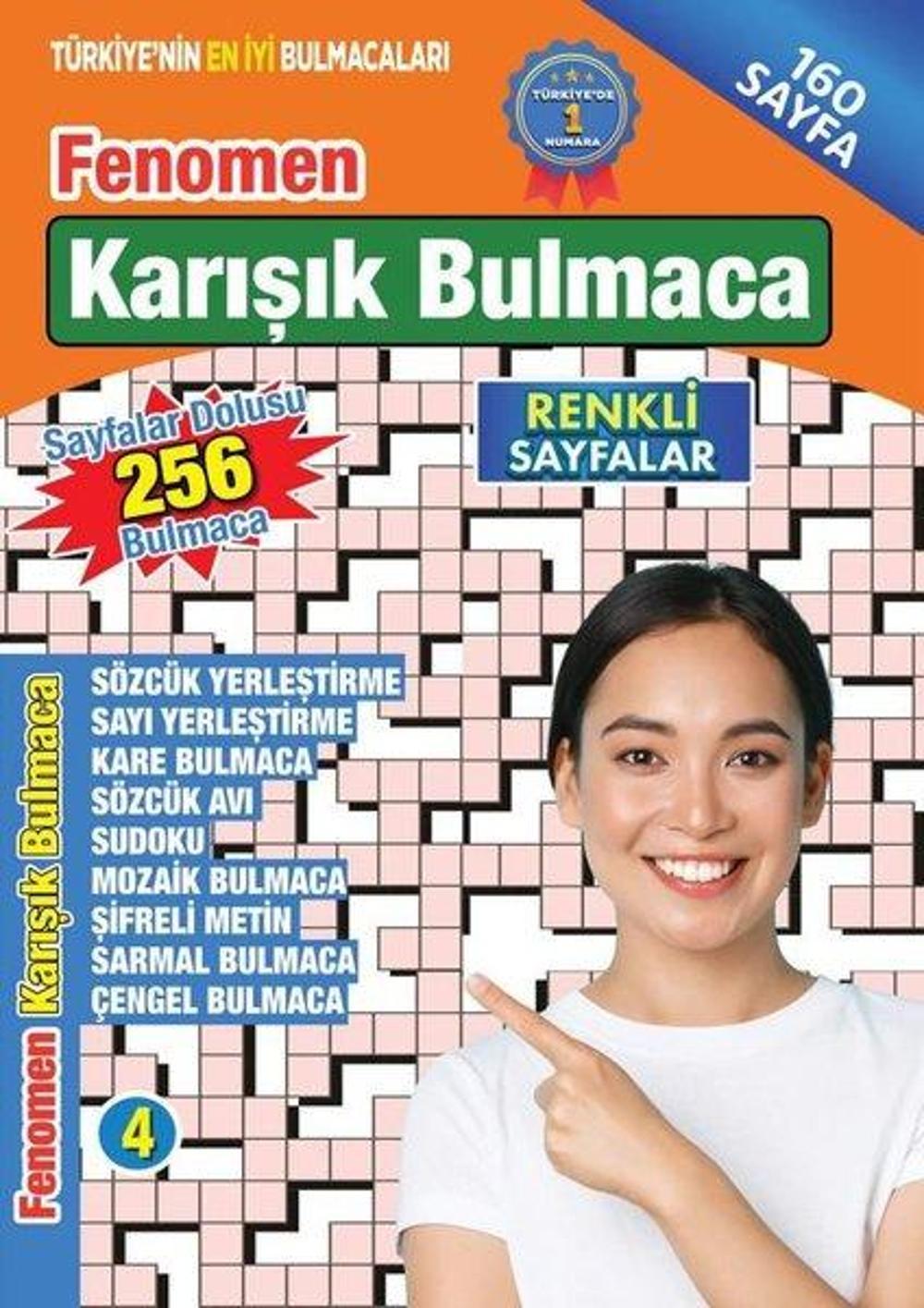 Fenomen Karışık Bulmaca - 4 | Maxı Yayıncılık