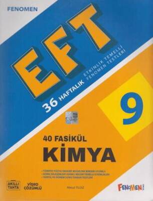 9. Sınıf Kimya Etkinlik Temelli Fenomen Testleri 40 Fasikül - Mesut Yıldız kitap kapağı