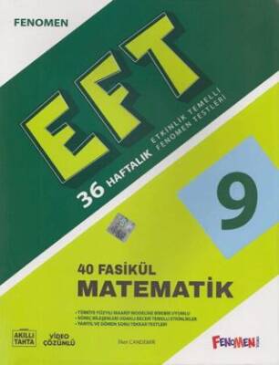 9. Sınıf Matematik Etkinlik Temelli Fenomen Testleri 40 Fasikül - İlker Candemir kitap kapağı