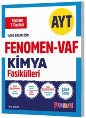 AYT VAF Kimya Fasikülleri Seti - Kolektif kitap kapağı