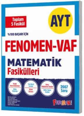 AYT VAF Matematik Fasikülleri Seti - Kolektif kitap kapağı