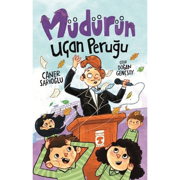 Müdürün Uçan Peruğu | Timaş Çocuk (İnce Kapak)