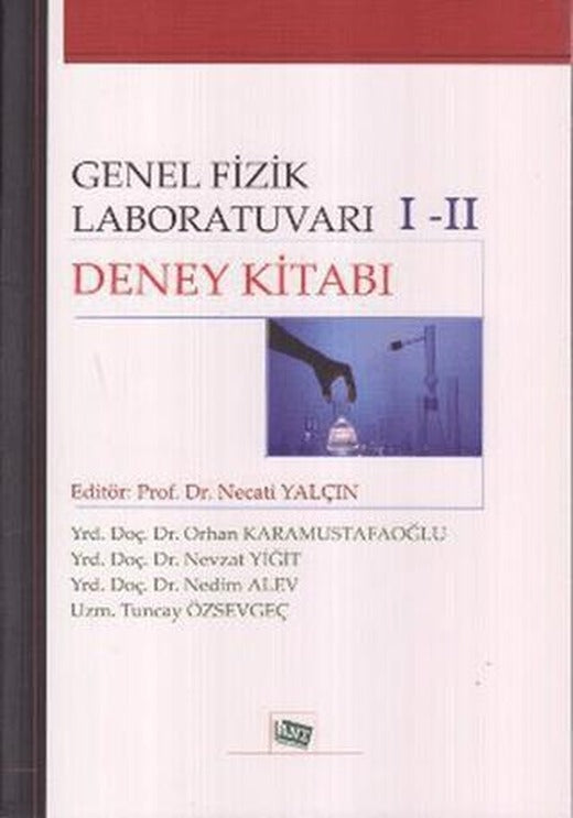Genel Fizik Laboratuvarı 1-2 Deney Kitabı | Anı Yayıncılık (Ciltsiz)