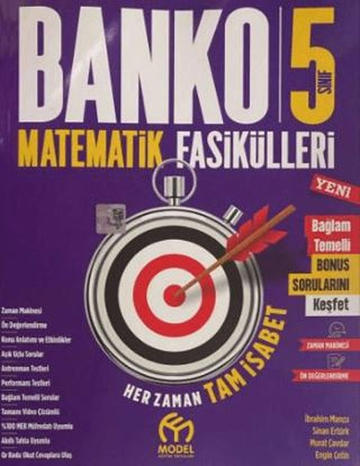 5. Sınıf Banko Matematik Fasikülleri | Model Eğitim Yayıncılık (Ciltsiz)