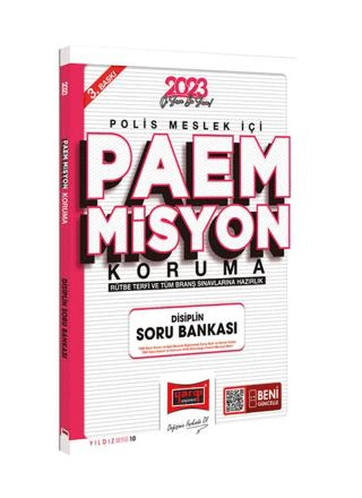 Yargı Yayınları 2023 Yıldız Serisi PAEM Misyon Koruma Rütbe Terfi ve Tüm Branş Sınavlarına Hazırlık Disiplin Soru Bankası | Yargı Yayınevi (Ciltsiz)