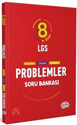 8. Sınıf LGS Problemler Soru Bankası