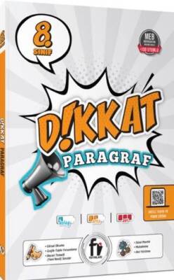 8. Sınıf Dikkat Paragraf Soru Bankası - Kolektif kitap kapağı