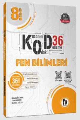 8. Sınıf Fen Bilimleri Kod36 Deneme - Kolektif kitap kapağı