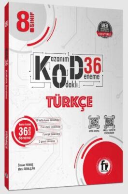 8. Sınıf Türkçe Kod36 Deneme - Ebru Özolçar kitap kapağı