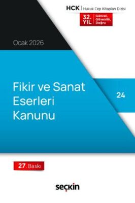 Fikir ve Sanat Eserleri Kanunu Cep Kitabı - Kolektif kitap kapağı