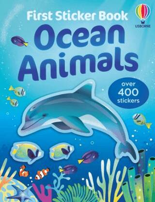 First Sticker Book Ocean Animals - Jane Bingham kitap kapağı