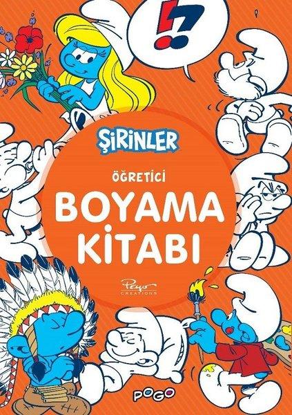 Şirinler-Öğretici Boyama Kitabı | Pogo (İnce Kapak) - Resim 1