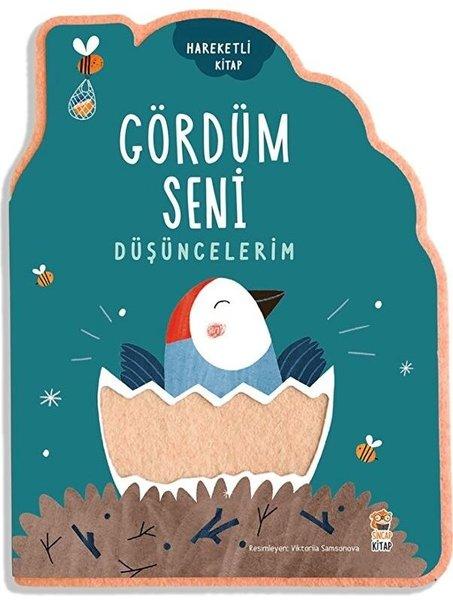 Düşüncelerim - Gördüm Seni - Hareketli Keçeli Kitap