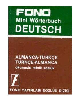 Fono Almanca Sözlük Mini kitap kapağı