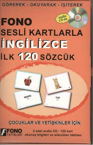 Sesli Kartlarla İngilizce İlk 120 Sözcük (Cd'li) - Kolektif kitap kapağı