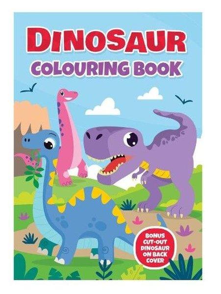 Dinosaur Colouring Book | Alligator Products Limited (İnce Kapak) - Resim 1