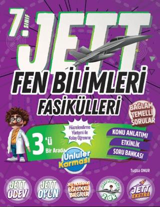 7. Sınıf Jett Fen Bilimleri Fasikülleri | Ünlüler Karması (Ciltsiz) - Resim 1