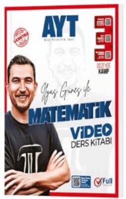 AYT Matematik Video Ders Kitabı - İlyas Güneş kitap kapağı