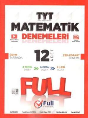 TYT Matematik 12 x 40 Denemeleri - Kolektif kitap kapağı