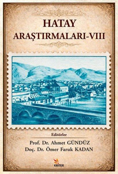 Hatay Araştırmaları 8 | Kriter (İnce Kapak) - Resim 1