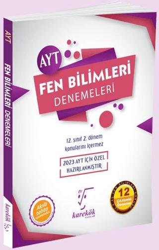 AYT Fen Bilimleri Denemeleri | Karekök Yayıncılık (Ciltsiz) - Resim 1