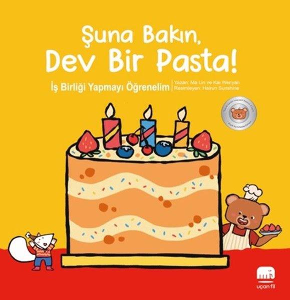 Şuna Bakın Dev Bir Pasta! İş Birliği Yapmayı Öğrenelim | Uçan Fil (İnce Kapak) - Resim 1