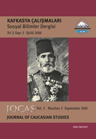 Kafkasya Çalışmaları Sosyal Bilimler Dergisi Yıl:2 Sayı:3 Eylül 2016 | Kafkasya Dergisi (Ciltsiz) - Resim 1