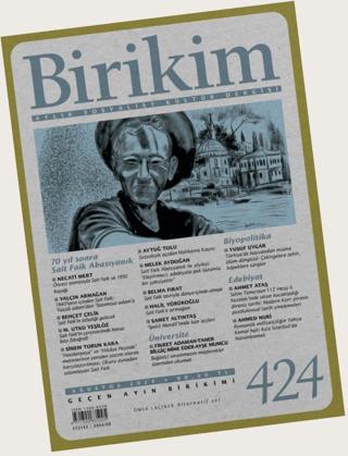 Birikim Aylık Sosyalist Kültür Dergisi Sayı: 424 Ağustos 2024 | Birikim Yayınları (Ciltsiz) - Resim 1