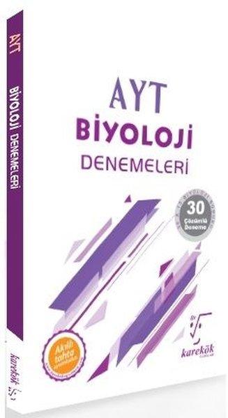 AYT Biyoloji Denemeleri Kitabı | Karekök Eğitim Yayın (İnce Kapak) - Resim 1