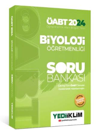 2024 ÖABT Biyoloji Öğretmenliği Soru Bankası | Yediiklim Yayınları (Ciltsiz) - Resim 1