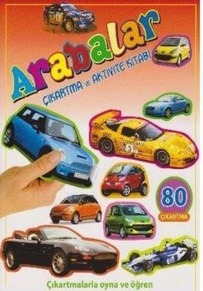 Arabalar-Çıkartma ve Aktivite Kitabı | Parıltı Yayınları (İnce Kapak) - Resim 1