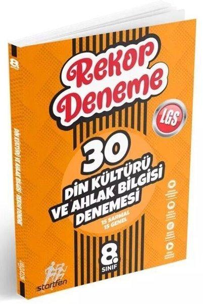 8. Sınıf Din Kültürü Ve Ahlak Bilgisi Rekor Deneme | Startfen Yayınları (İnce Kapak) - Resim 1