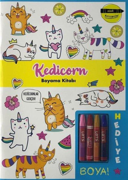 Minik Ressamlar - Kedicorn Boyama Kitabı | Doğan ve Egmont Yayıncılık (İnce Kapak) - Resim 1