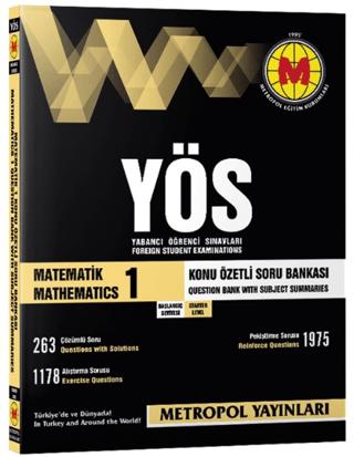 YÖS Matematik 1 Konu Özetli Soru Bankası Başlangıç Seviyesi