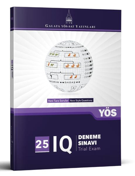 Galata IQ Deneme Sınavı 25'li kitap kapağı