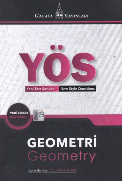 Galata YÖS Geometri Soru Bankası kitap kapağı