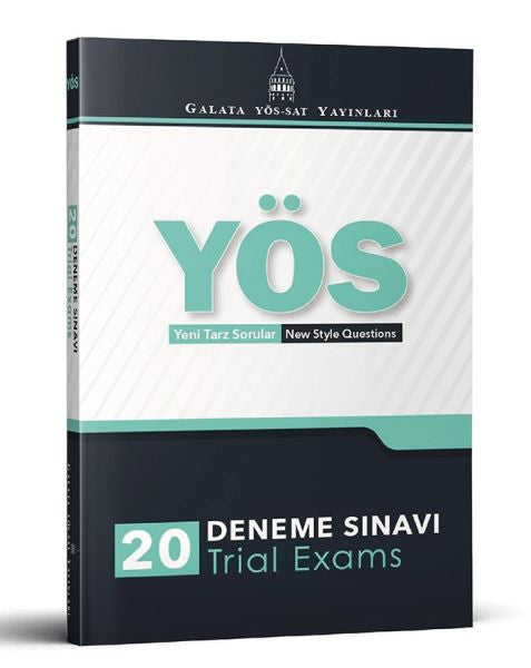 Galata YÖS-SAT 20'li Deneme Sınavı kitap kapağı