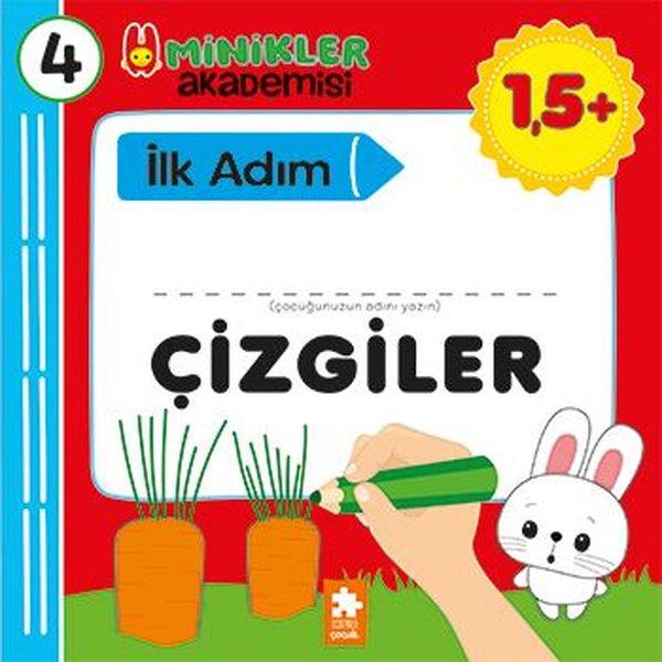 Çizgiler - Minikler Akademisi 4 | Eksik Parça Yayınları (İnce Kapak) - Resim 1