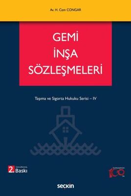 Gemi İnşa Sözleşmeleri - Hikmet Cem Congar kitap kapağı