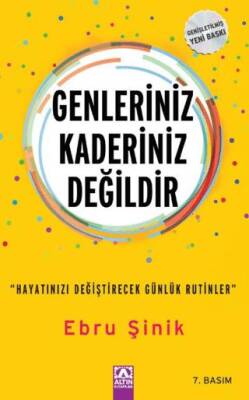 Genleriniz Kaderiniz Değildir - Ebru Şinik kitap kapağı