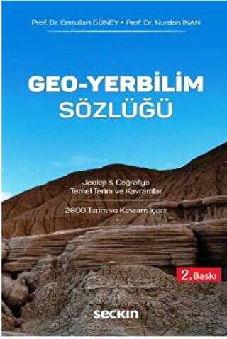 Geo - Yerbilim Sözlüğü - Nurdan İnan kitap kapağı
