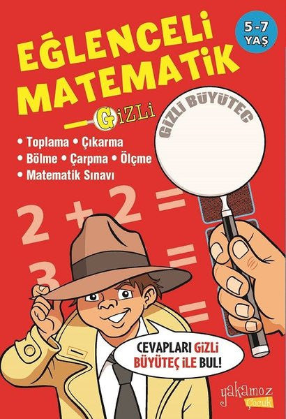 Gizli Eğlenceli Matematik 5-7 Yaş - Anonim kitap kapağı
