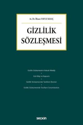 Gizlilik Sözleşmesi - İlksen Yavuz Kılıç kitap kapağı