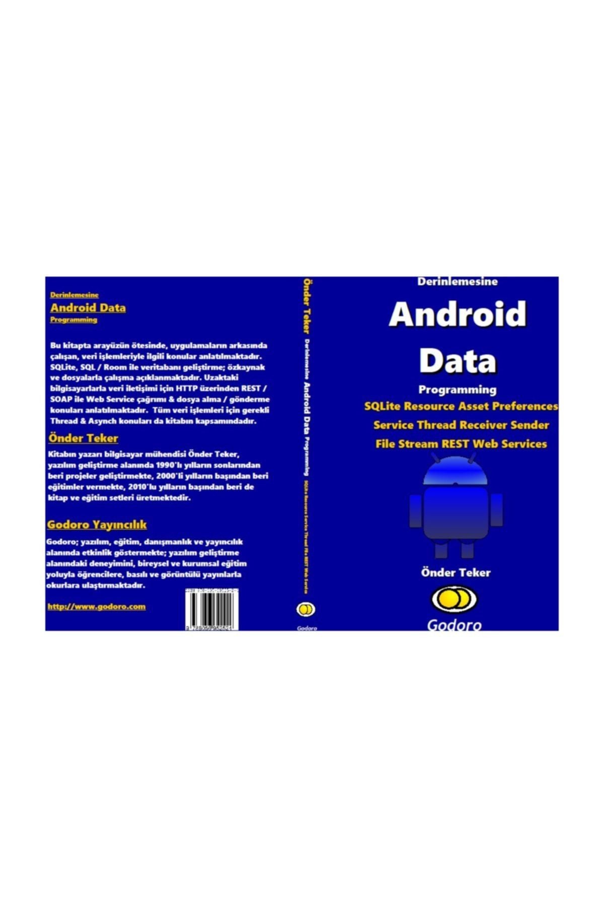 Godoro Yayıncılık Derinlemesine Android Data Programming - ÖNDER TEKER kitap kapağı