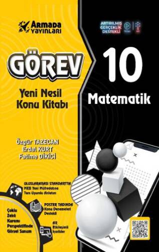 Görev 10 Matematik Yeni Nesil Konu Kitabı - Özgür Tazecan kitap kapağı