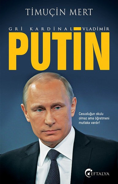 Gri Kardinal Vladimir Putin - Timuçin Mert kitap kapağı