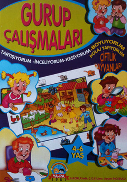 Grup Çalışması-Çiftlik Hayvanları - Kolektif kitap kapağı